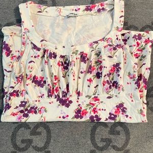 Floral Tank Top.